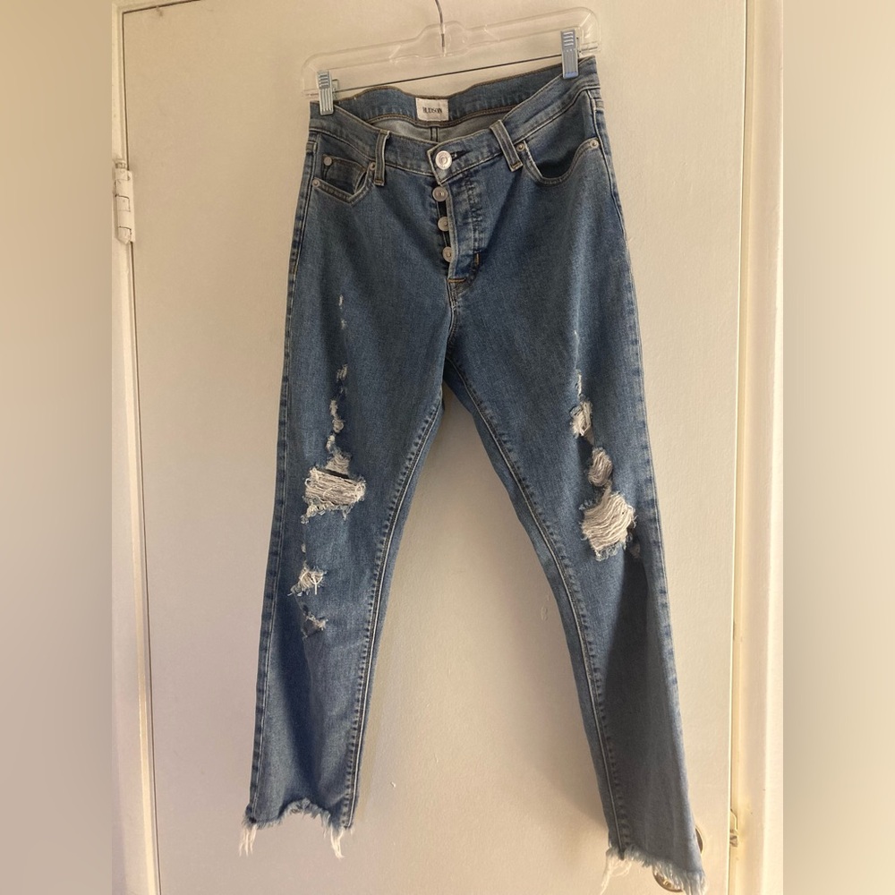 Hudson Luxe Crop Riley Jeans